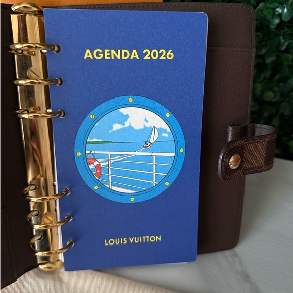 Louis Vuitton Damier Ebene Agenda MM Authentic FINAL PRICE - Picture 3 of 14